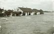 Das Hochwasser 1899 in Wels, Fotografie. Quelle: Stadtarchiv Wels